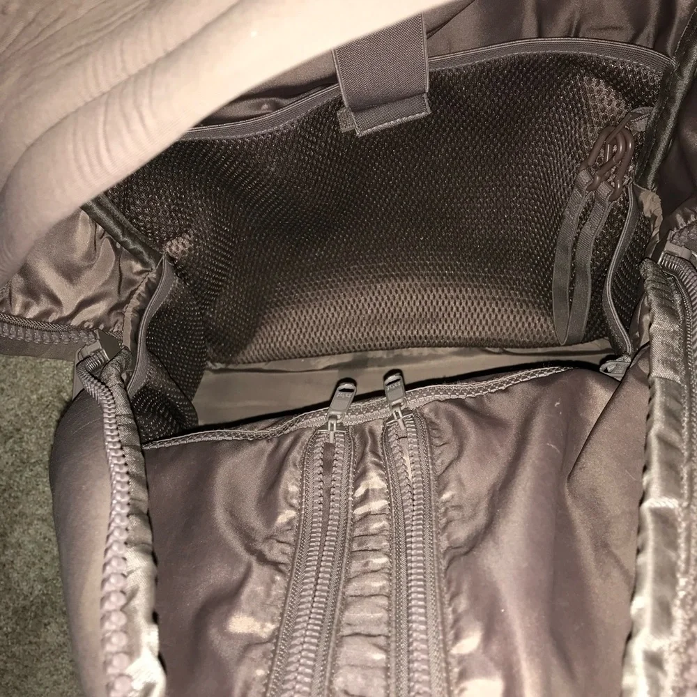 Dagne Dover Dakota Neoprene Men's Backpack - Taupe NWOT